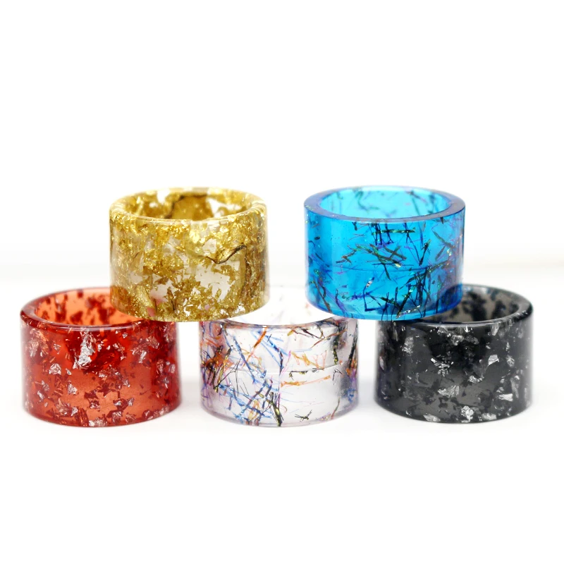 

10pcs Coloful Resin drip tip for SMOK TFV8 Baby V2 Tank 5ml Electronic Cigarettes Atomizer V8 Baby V2 Kit