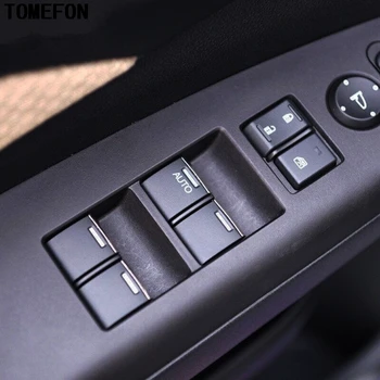 

TOMEFON For Honda CRV 2012-2015 Stainless Steel Window Switch Button Trim Window Sequin Cover Auto Interior Accessories 7PCS