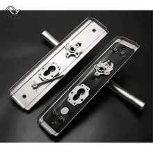 3 размера, 5 см/7 см/9 см, стальная панель, нержавеющая сталь, ручка безопасности, дверная ручка, аксессуары для дома, дверная ручка, замок, 1,2 мм, уплотненная