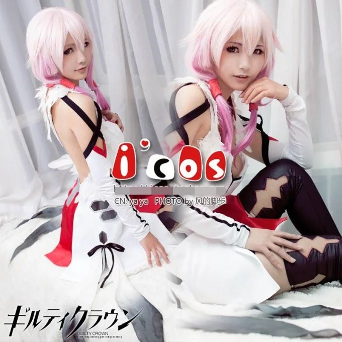 

Guilty Crown Yuzuriha Inori Women Cos Anime Party Cosplay Costume Uniform Costume Free Shipping