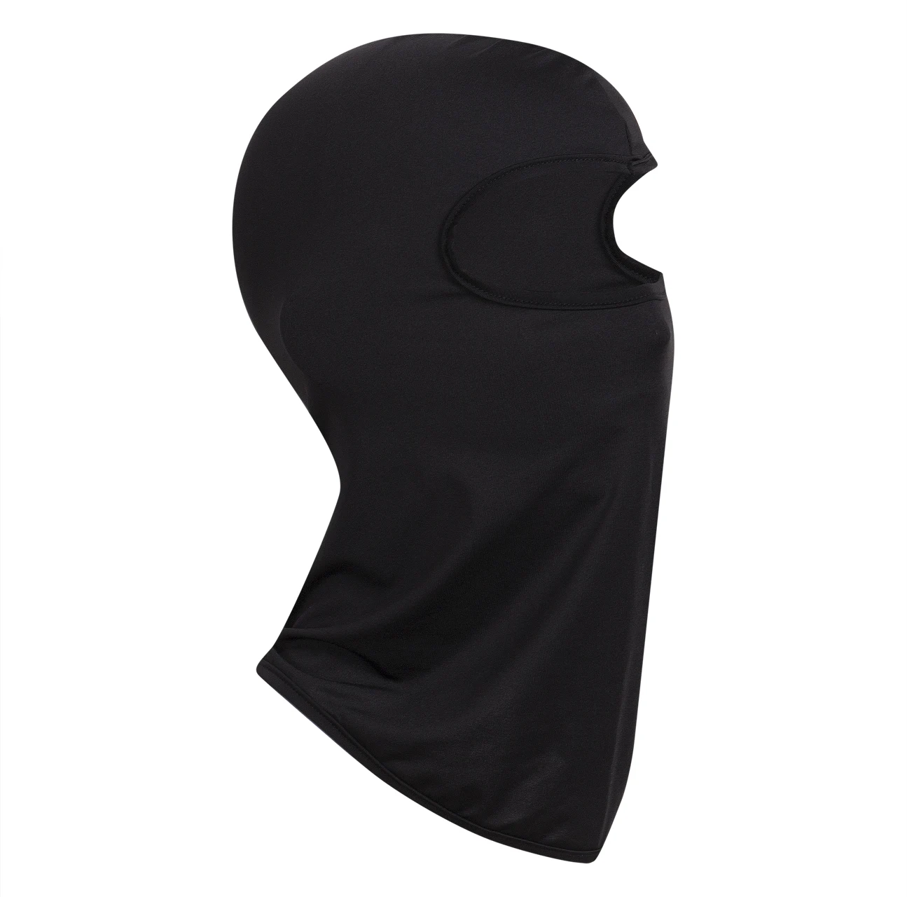 Ультратонкая Лыжная маска для защиты шеи из лайкры для езды на велосипеде - Цвет: Черный