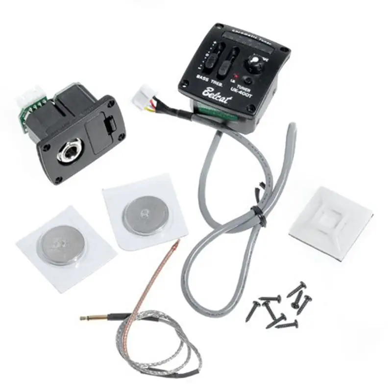 

Belcat UK-400T 2 Band EQ Ukulele Equalize Pickup System with Chromatic LED Tuner