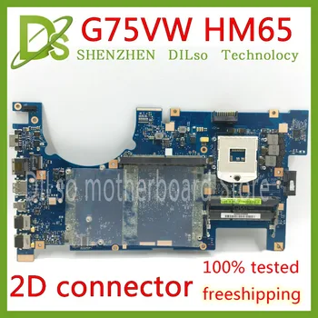 شراءKEFU G75VW اللوحة ل ASUS G75VW G75V G75VX دعم 2D موصل 4 فتحة الذاكرة Ddr3 HM65 اللوحة المحمول