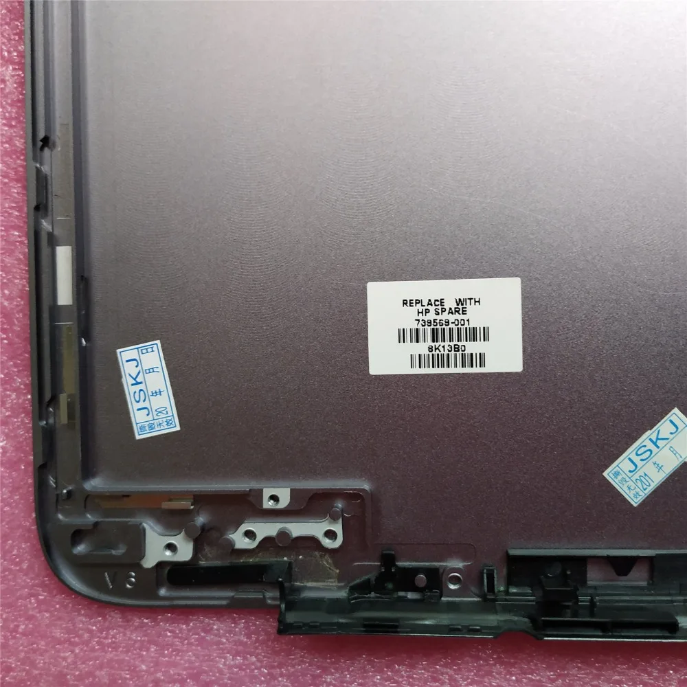 Для hp Elitebook Folio 1040 G1 чехол-накладка на заднюю панель, серебристый чехол, не сенсорный 739569-001