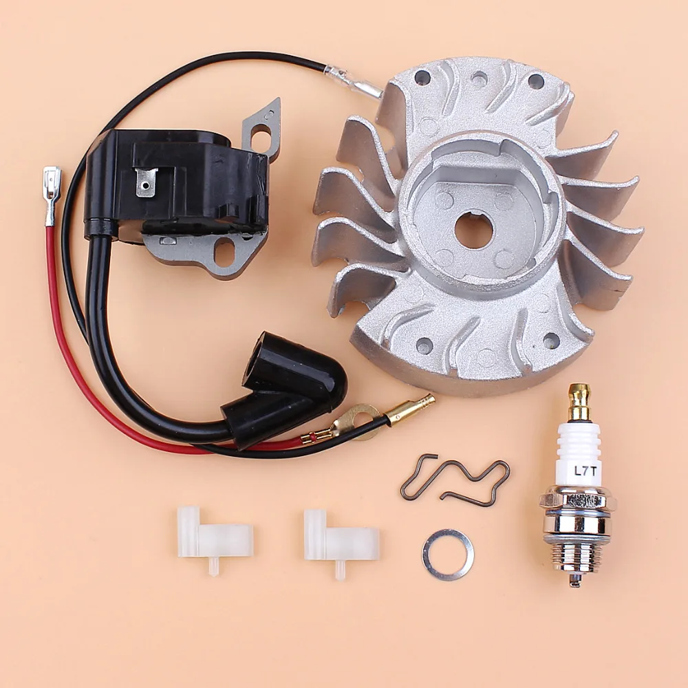 

New Flywheel w/ Ignition Coil Pawl Repair Kit For Stihl Chainsaw 017 018 MS170 MS180 #1130 400 1201