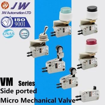 

Micro Mechanical Valve 2/3 Port VM1100-4NU-00 01 02 32R 32G 32B VM1100-4N-00 01 02 32R 32G 32B Mini Hand Valves side ported