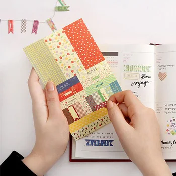 

8Pcs/Lot New Cute Romantic Printing Paper Stickers Scrapbook Calendar Diary Planner Decor H0146