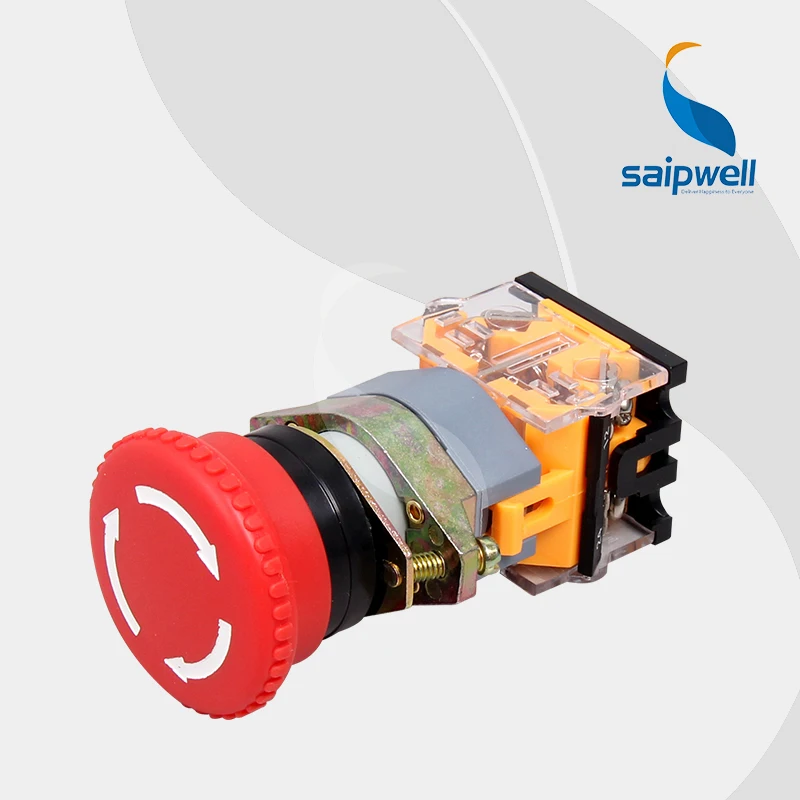 

Saipwell emergency push button switch IP44/IP67 CE Certificated (LAY50-AA-Z)