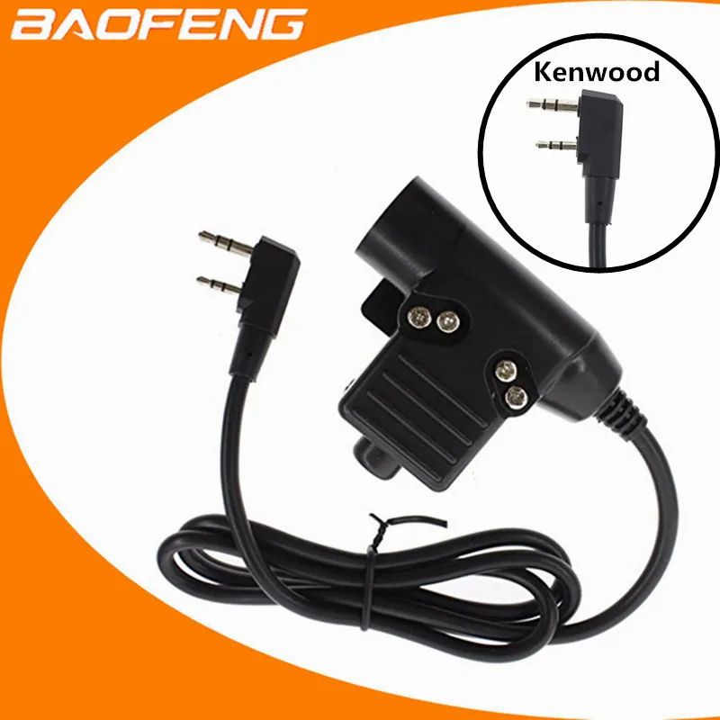 Element Z Tactical U 94 Headset PTT For Motolora Talkabout/ 2-way/Kenwood/ICOM/Yaesu/Midland Radio(z113) | Мобильные телефоны и
