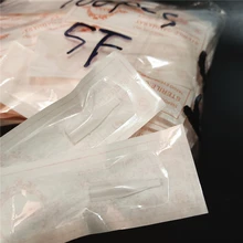 50 шт. 5F индивидуальная упаковка татуировки перманентный макияж бровей Губы одноразовые пластиковые наконечники насадки для игл поставка