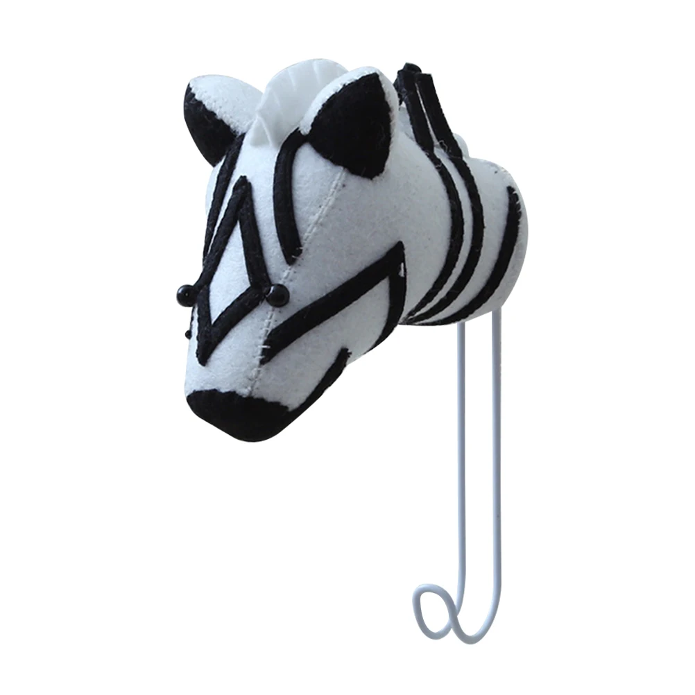 

Decorative PP Garment Dual Coat Hooks Wall Mounted Anti-rust Hat Hooks for Living Room Bathroom