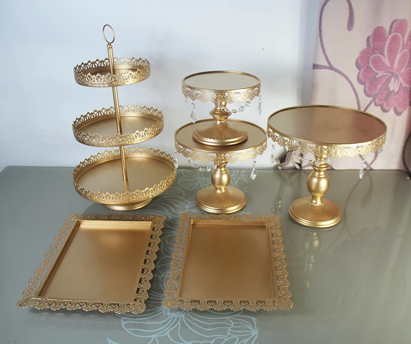 

6 pieces cake accessory stand setcupcake stand wedding table decoration party supplier