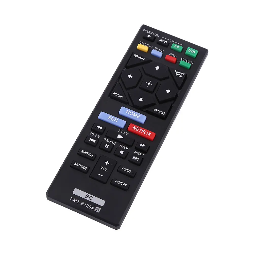 Mayitr 1pc Remote Control RMT-B126A Black Controller For Sony Blu Ray BDP-S1200 BDP-S3200/S5200 BDP-S1200 BDP-S2200 BDP-S3200