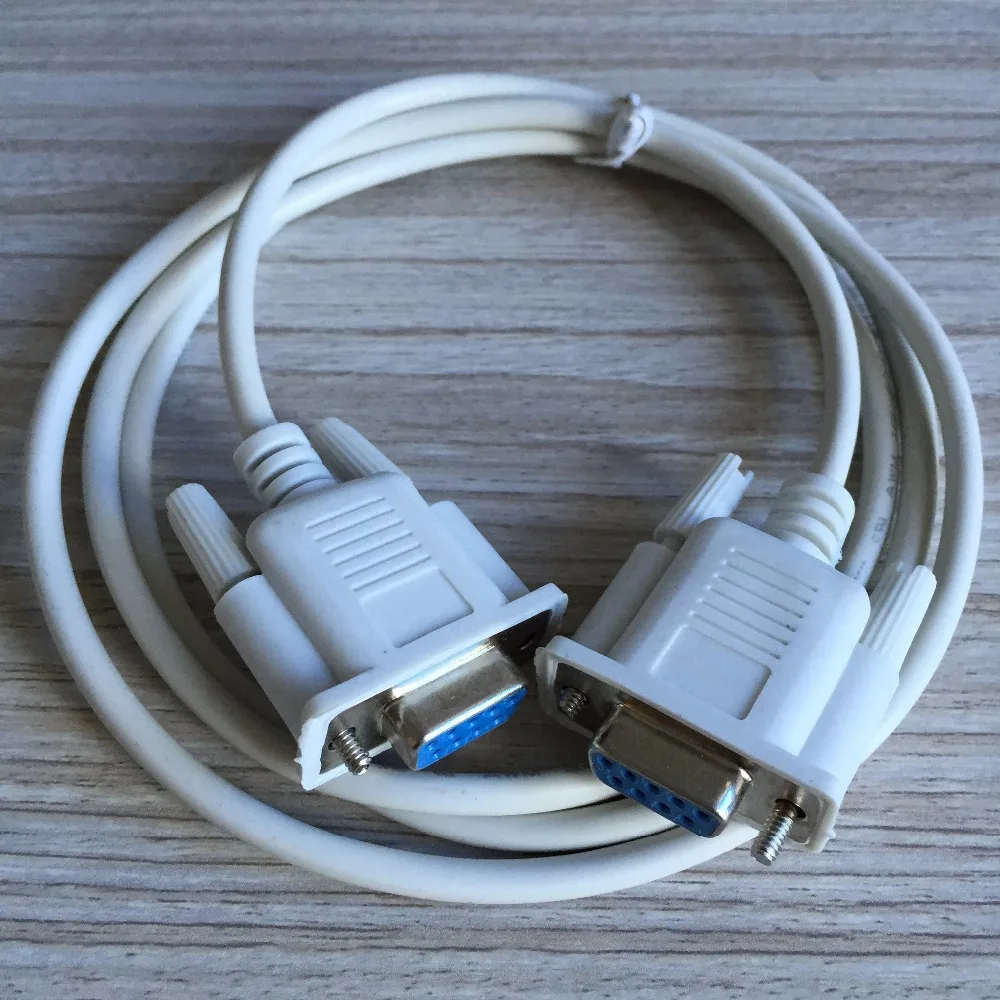 1 3 м/6 6 фута нуль модемный кабель RS232 DB9 9Pin последовательный гнездовой к гнездовому