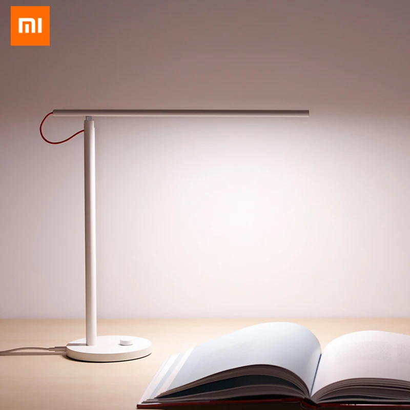 Оригинальная Xiaomi Mijia светодиодная умная Настольная лампа с регулируемой