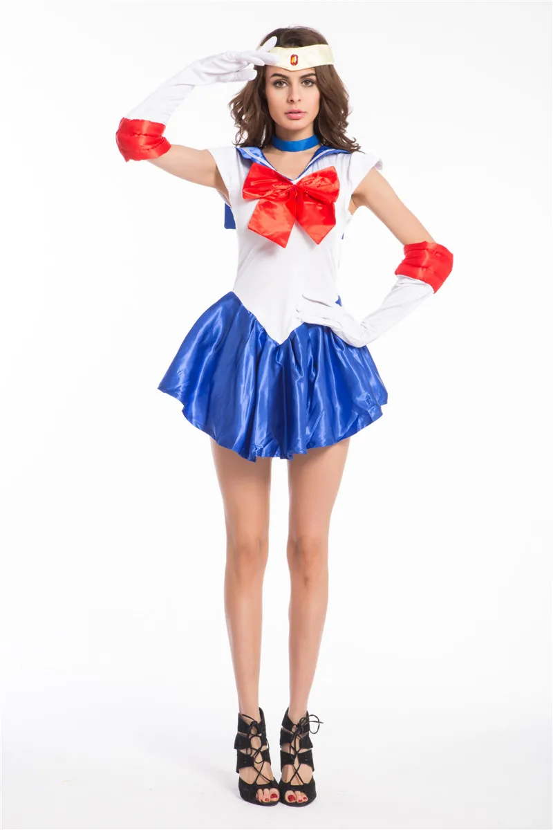 free shipping hot sale ZY487 6 Sailor Moon Costume-in Women's Arm ...