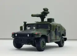 AM 1: 72 Американский M1046 HMMWV вооруженных модель SUV Сборная модель из сплава подарок к празднику