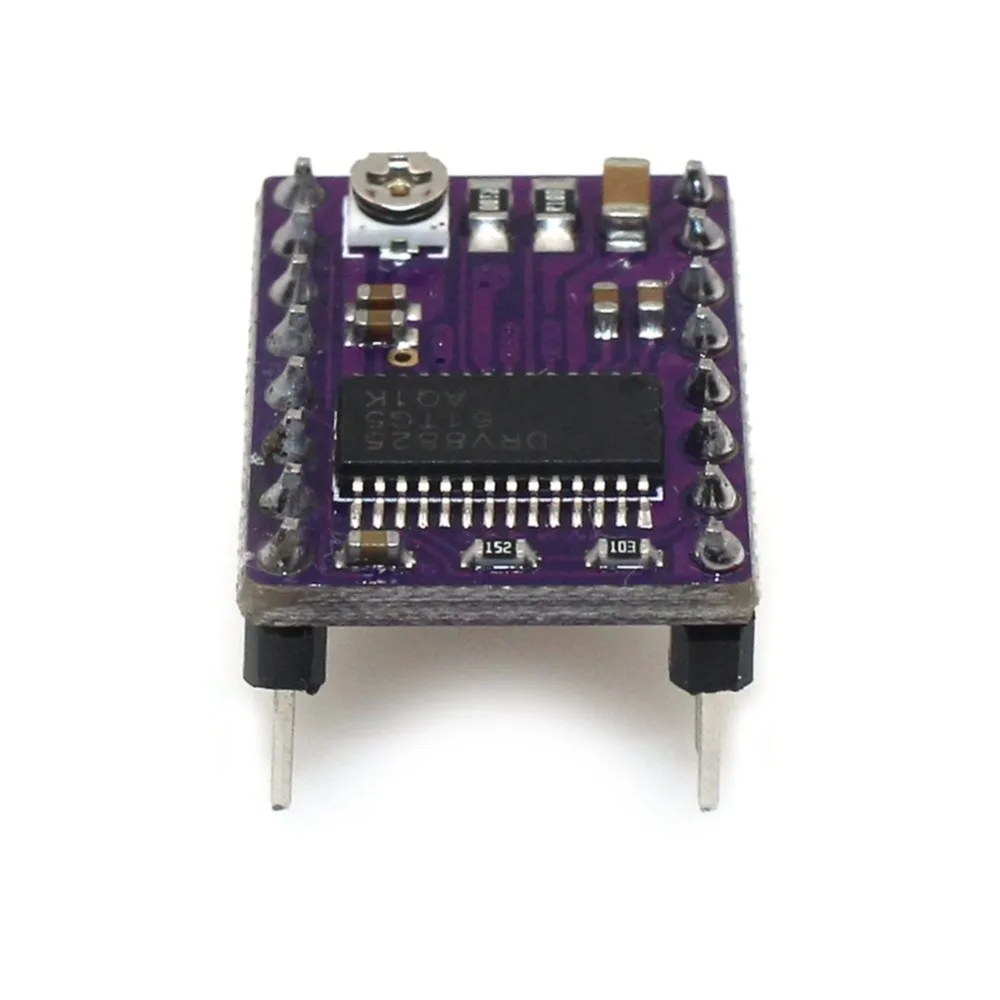 

ShenzhenMaker DRV8825 Stepper Motor Driver Module 4-Layer with Mini Heat Sink for 3D Printer