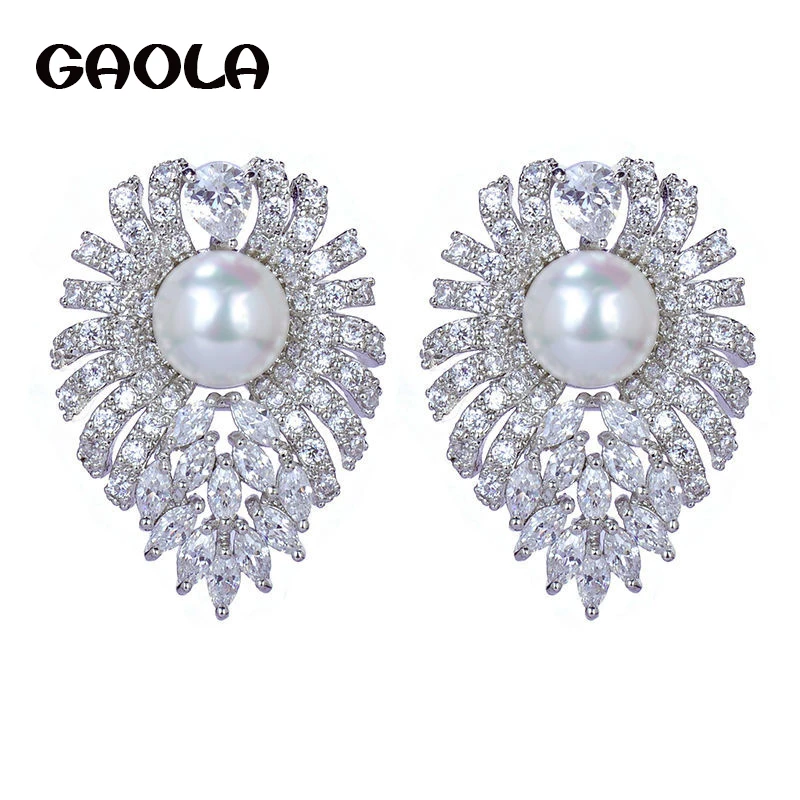 Pendientes de aro con diamantes de imitación para mujer
