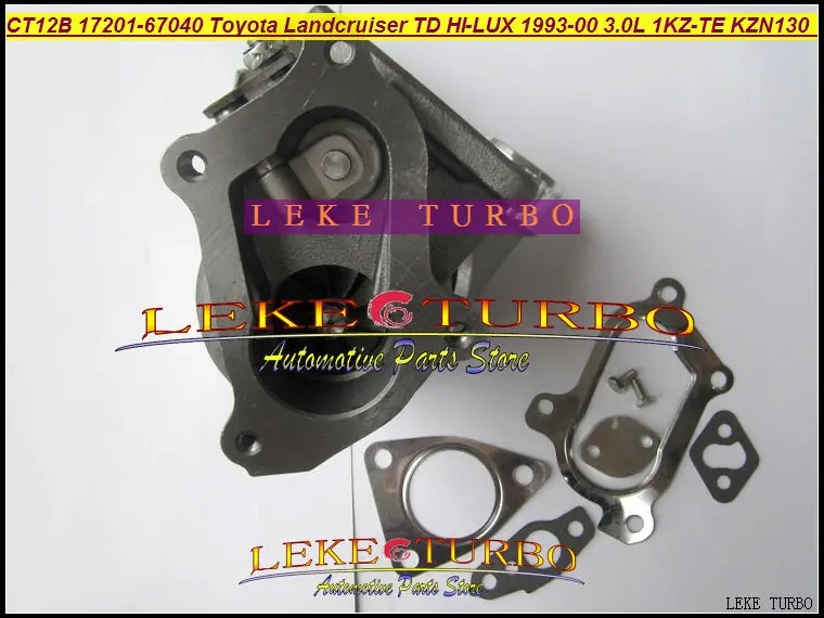 CT12B 17201-67010 17201-67040 17201 67040 1720167010 Turbo для Toyota Landcruiser 4runner HI-LUX HILUX 1kzte 1KZ-TE KZN130 3.0L