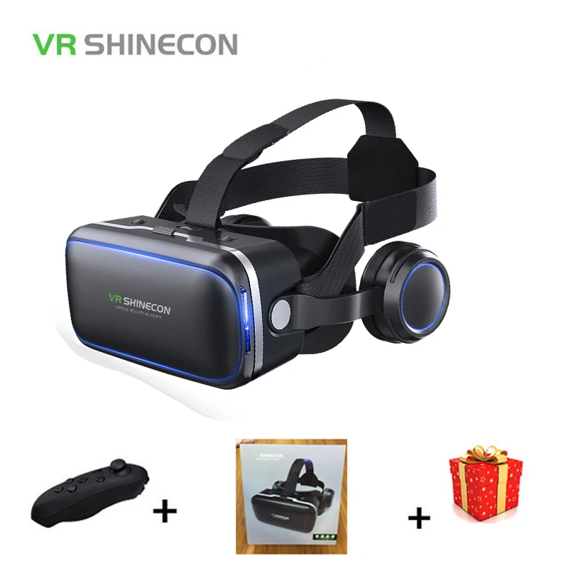Shinecon Casque VR Virtual Reality Glasses 3 D 3d Goggles Headset Helmet For Smartphone Smart Phone Google Cardboard Stereo Shinecon Casque VR Virtual Reality Glasses 3 D 3d Goggles Headset Helmet For Smartphone Smart Phone Google Cardboard Stereo