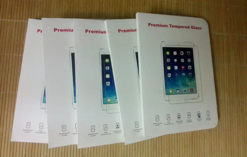 bilder für 5 stücke kleinpaket für ipad mini gehärtetem glas 0,3mm 9 H bildschirm schutzfolie film pelicula de vidro für i pad mini 1 2 3 bilder für 5 stücke kleinpaket für ipad mini gehärtetem glas 0,3mm 9 H bildschirm schutzfolie film pelicula de vidro für i pad mini 1 2 3