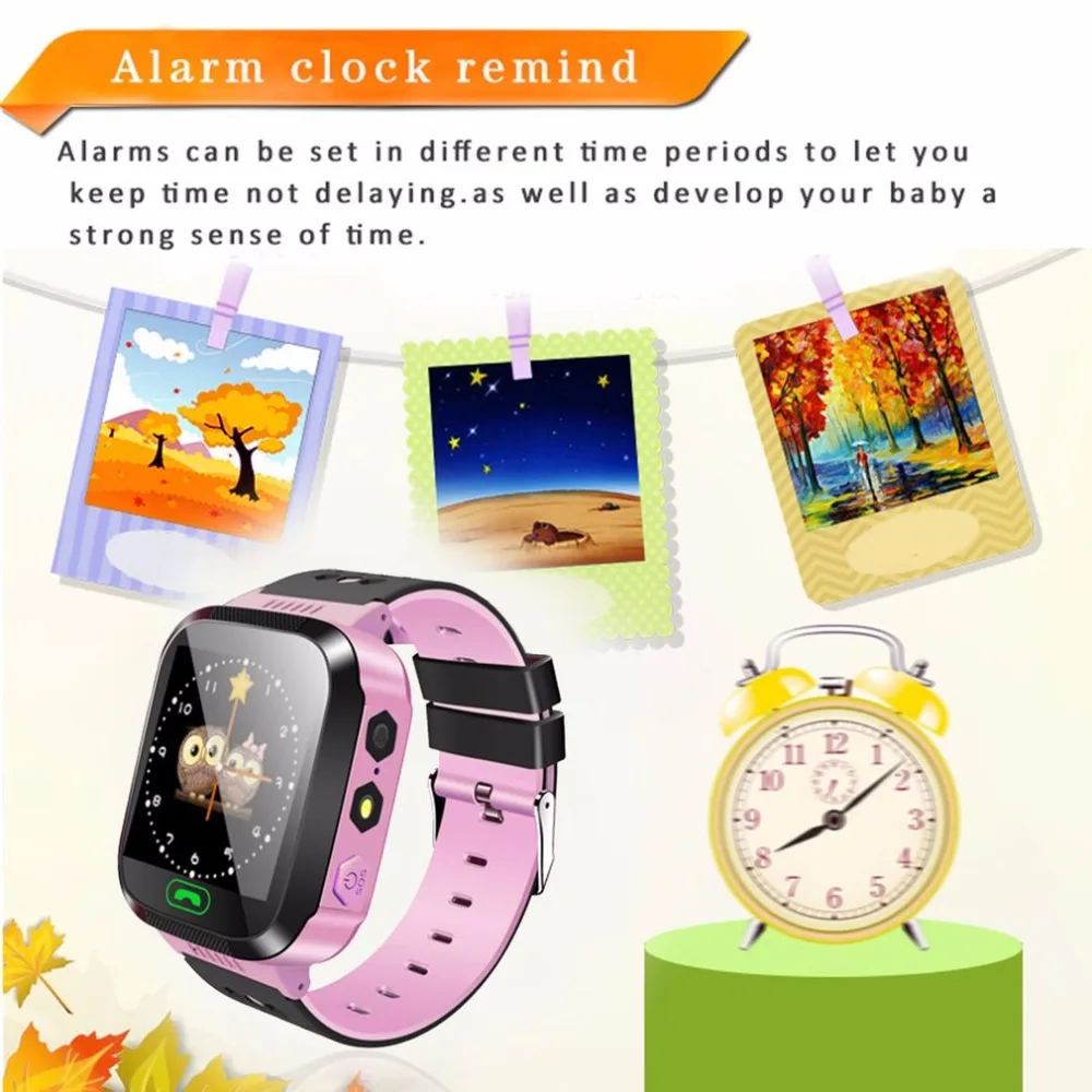 Kebidu Y03 1,44 дюймов сенсорный экран Детские Смарт-часы наручные часы GPRS локатор трекер анти-потеря умные часы английский русский язык