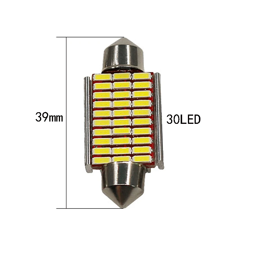 1 шт. автомобильный фестонный светильник YCCPAUTO C5W Doom 31 мм 36 Led 39 42 4014SMD|trunk lamp|doom