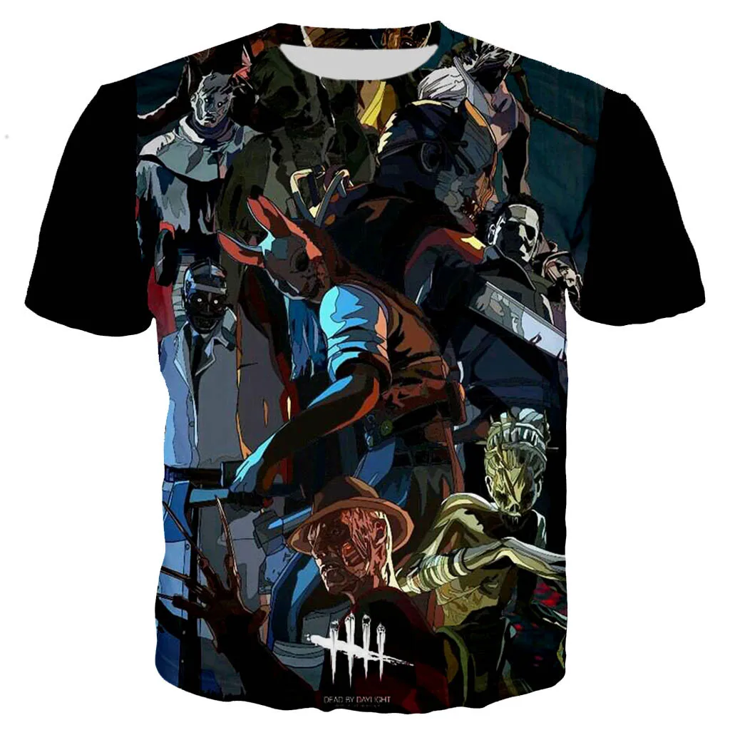 

New arrive popular Dead by Daylight 3D print men women fashion cool t shirt/hoodies/sweatshirts/vest/ tops dropshipping