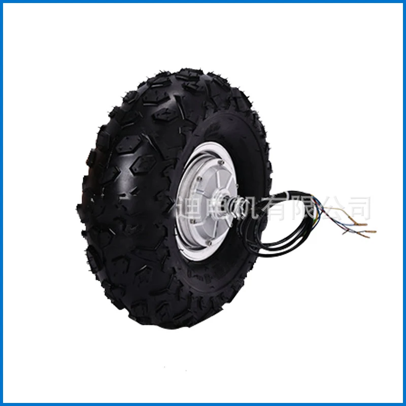 Excellent 14.5" Electric Wheelbarrow Gear Motor 24V 36V 48V 250W 350W 500W All Terrain Electric Wheelbarrow kit Fat Off road Rough Tyre 0