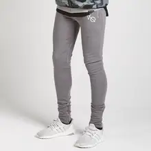 Лидер продаж, для занятий спортом на открытом воздухе, для занятий фитнесом, для отдыха, для бега, для бега, для спортзала, эластичные обтягивающие штаны на молнии, Мужские штаны