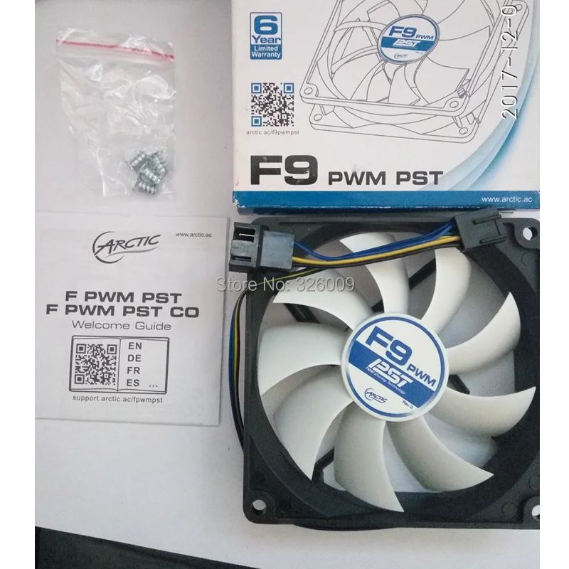 Кулер Arctic F9 9 см 90 мм 92 3 контакта 1800 об/мин|cooling fan silent|cooling fanfan silent |