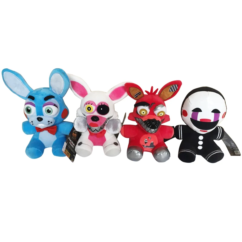 9 шт. Новое поступление 18 см пять ночей у Фредди 4 FNAF медведь Фокси Бонни и Чика