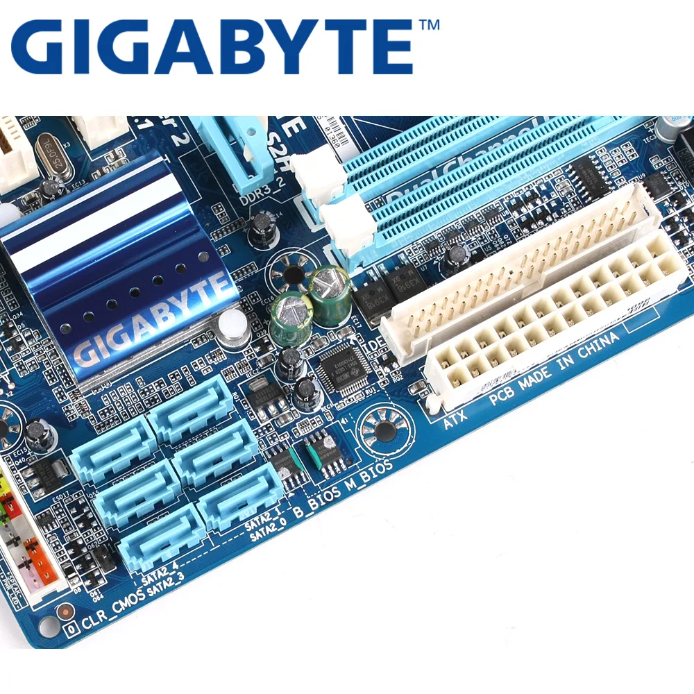 GIGABYTE GA-H55M-S2H настольная материнская плата H55 Socket LGA 1156 i3 i5 i7 DDR3 16G Micro-ATX оригинальная материнская плата H55M-S2H