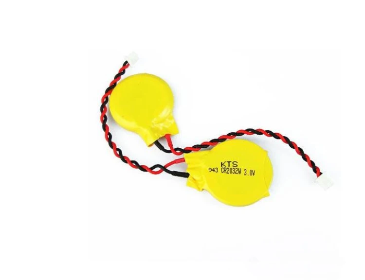 Japão Original 100 Peças Kts Cr2032 Cr2032w 3v 220mah Bateria de Lítio para Cmos Bios Computador Placa-mãe Botão Baterias com Plugue - Image 6