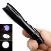 10 pcMini 1200LM высокое Мощность факел Q5 светодиодный тактический фонарь лампа AAA свет безопасности и выживания Z1012 5Up