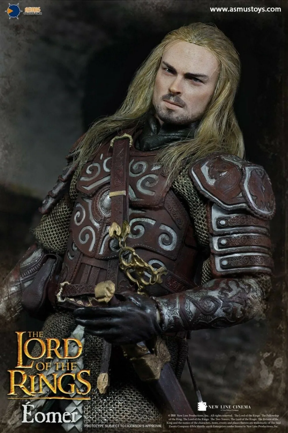 Игрушки Асмус LOTR011 в Властелин колец SIRIES Eomer 1/6 рисунок