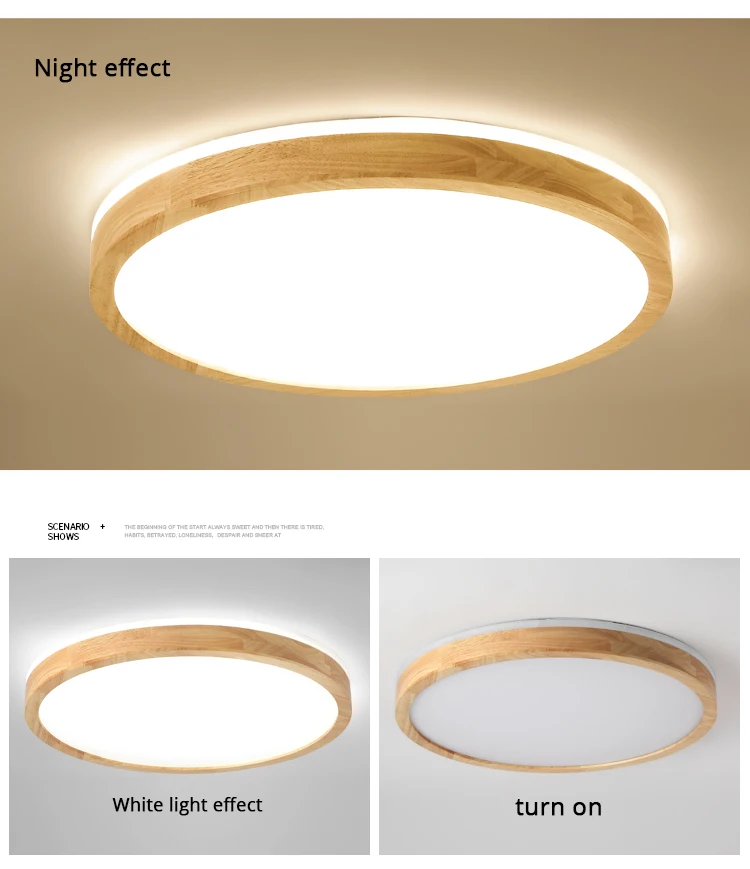 q (12)Ceiling Lights Wood