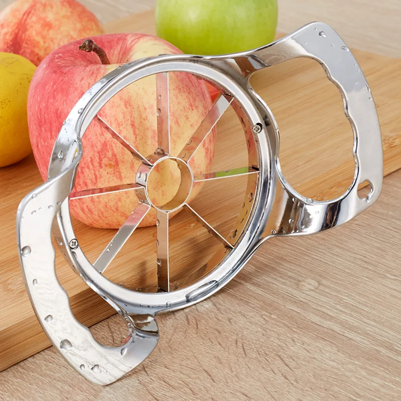 

Kitchen Gadgets Apple Cutter Sharp Steel Apple Slicer Corer Wedger Vegetable Fruit Tools Apple Pear knife Divider Cutter 8-Blade