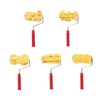 

DIY Printing Pattern Rubber Roller Decoration Paint Wall Embossing Roller