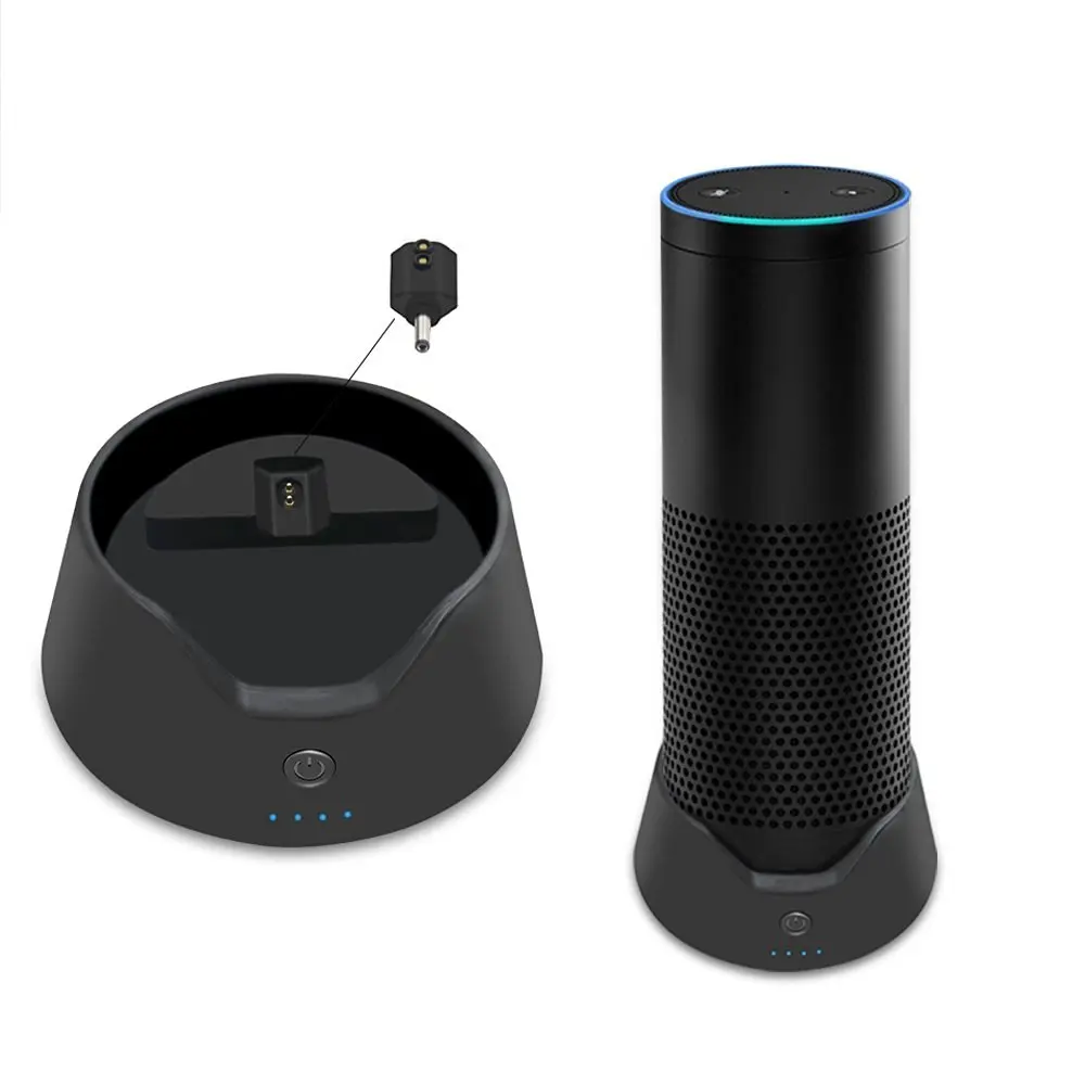 

Pushingbest Smart Portable Battery Base for Echo Speaker with Wireless Magnetic Power Connector