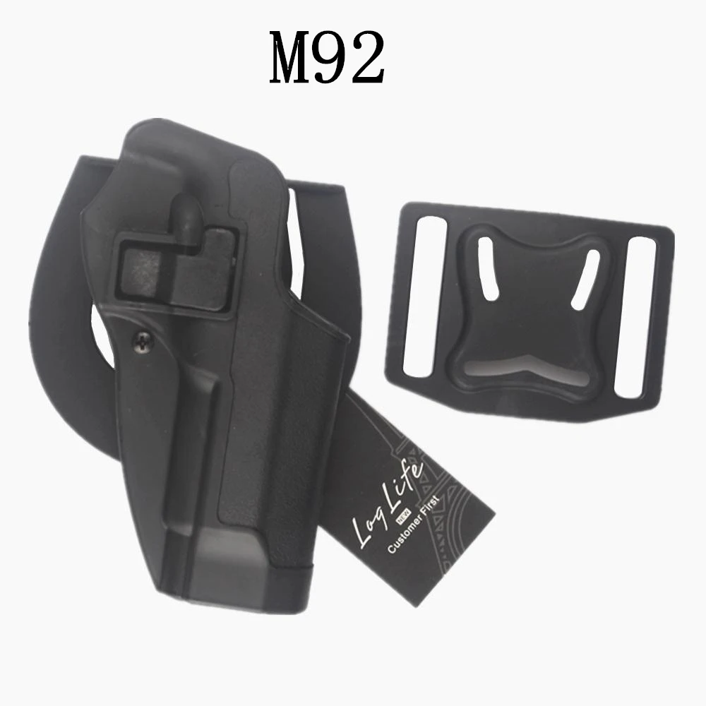 Тактическая кобура для пистолета CQC Airsoft Beretta 92/96 Черная Кобура пистолета|holster