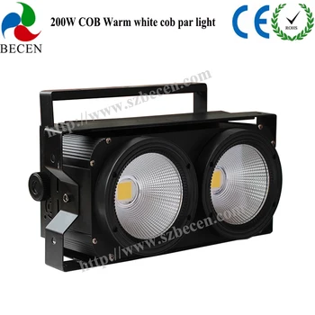 

2eyes 2x100W Led Blinder 200W COB Par light DMX Stage Lighting Effect Audience Lighting DJ Equipment Disco