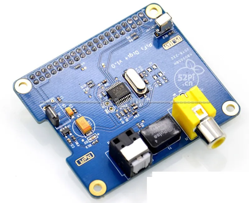 Raspberry Pi HIFI DiGi + цифровая звуковая карта I2S SPDIF оптический волоконный RCA 2 / A +/B PI2|pi