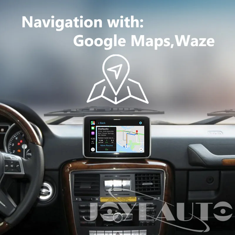 Joyeauto Беспроводной Wi Fi Apple Carplay для Mercedes G class W463 12 15 NTG4.5/4 7 воспроизведение