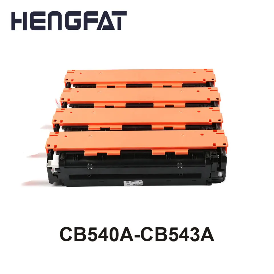 Бесплатная доставка 2 шт. цветной тонер картридж CB540A CB541A CB543A 125A для HP LaserJet CP1215 CP1515n