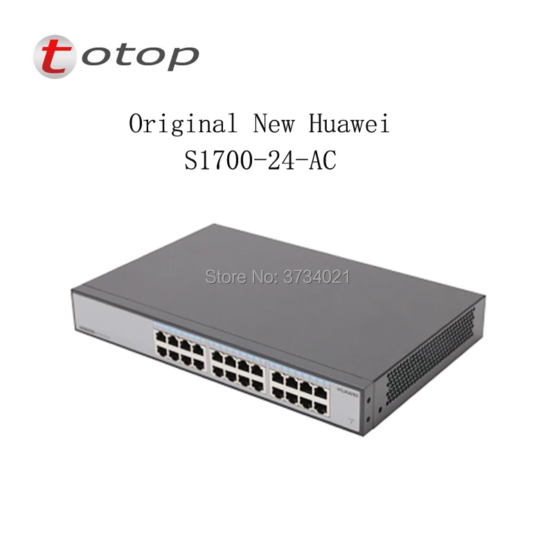 

Huawei Unmanaged Switch S1700-24-AC With 24 Ethernet 10/100 ports,AC 110/220V