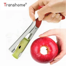 Transhome устройство для удаления сердцевины яблока из нержавеющей стали легкое скручивание сердцевины для удаления семян фруктовый резак кухонные гаджеты и аксессуары