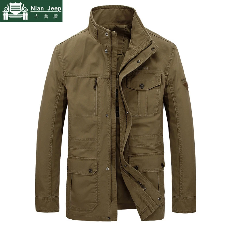 Billige Marke Plus Größe 7XL 8XL Militär Jacke Männer Herbst Winter Baumwolle Hohe Qualität Outwear Armee Mid Lange Mäntel Männlichen jaqueta masculina