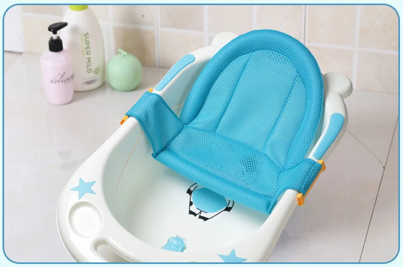 Baby Bath mat Prevent drowning bathtub Non-slip toddler Bathing mat Protect the spine bath net YBY001